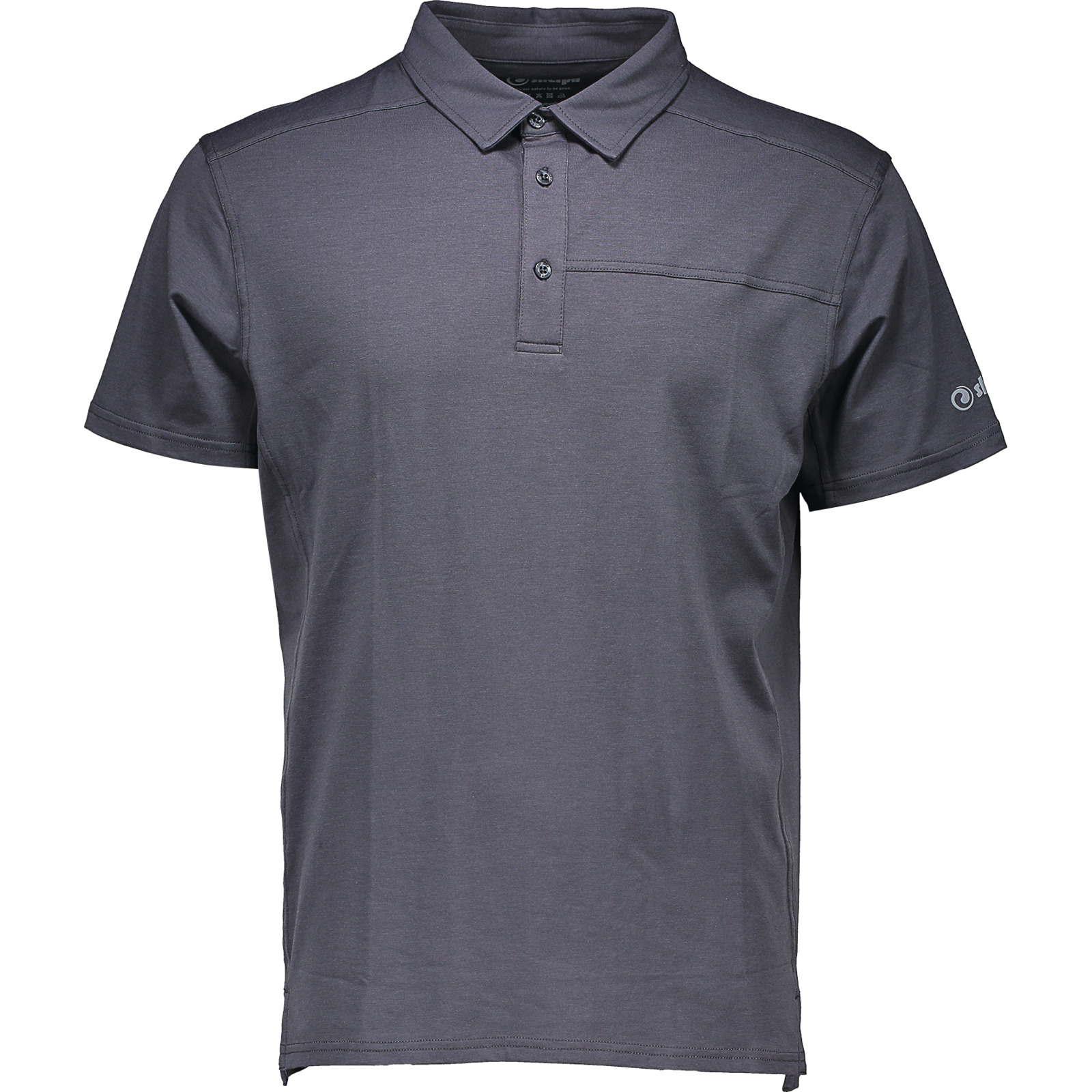 Sherpa Kamala Polo Hrgrey pinstripe-Larg