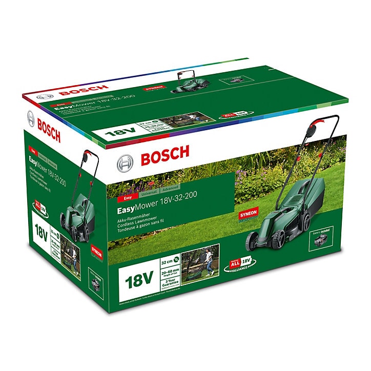 Tondeuse à gazon sans-fil BOSCH EasyMower 18 - sans batterie