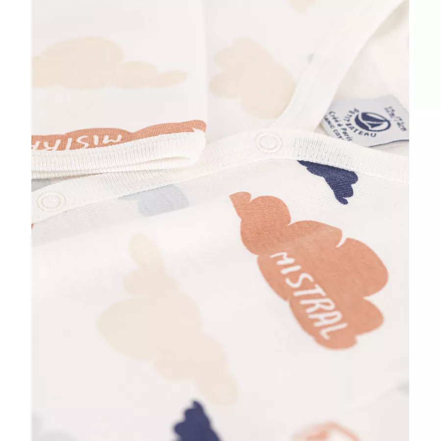 Petit Bateau Schlafoverall Marshmallow