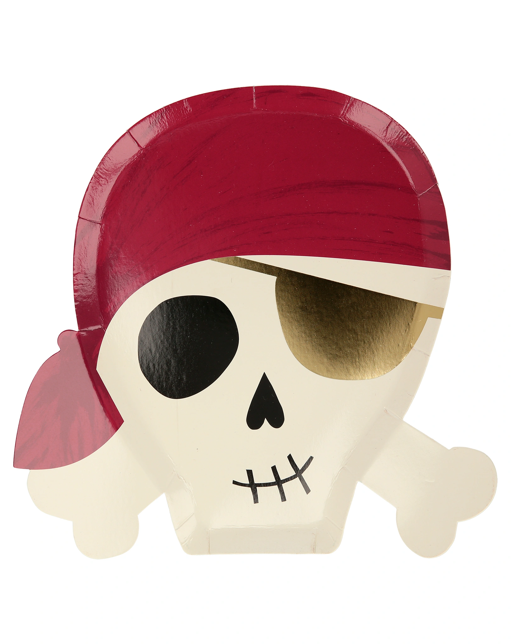 Pappteller PIRATE 8er-Set