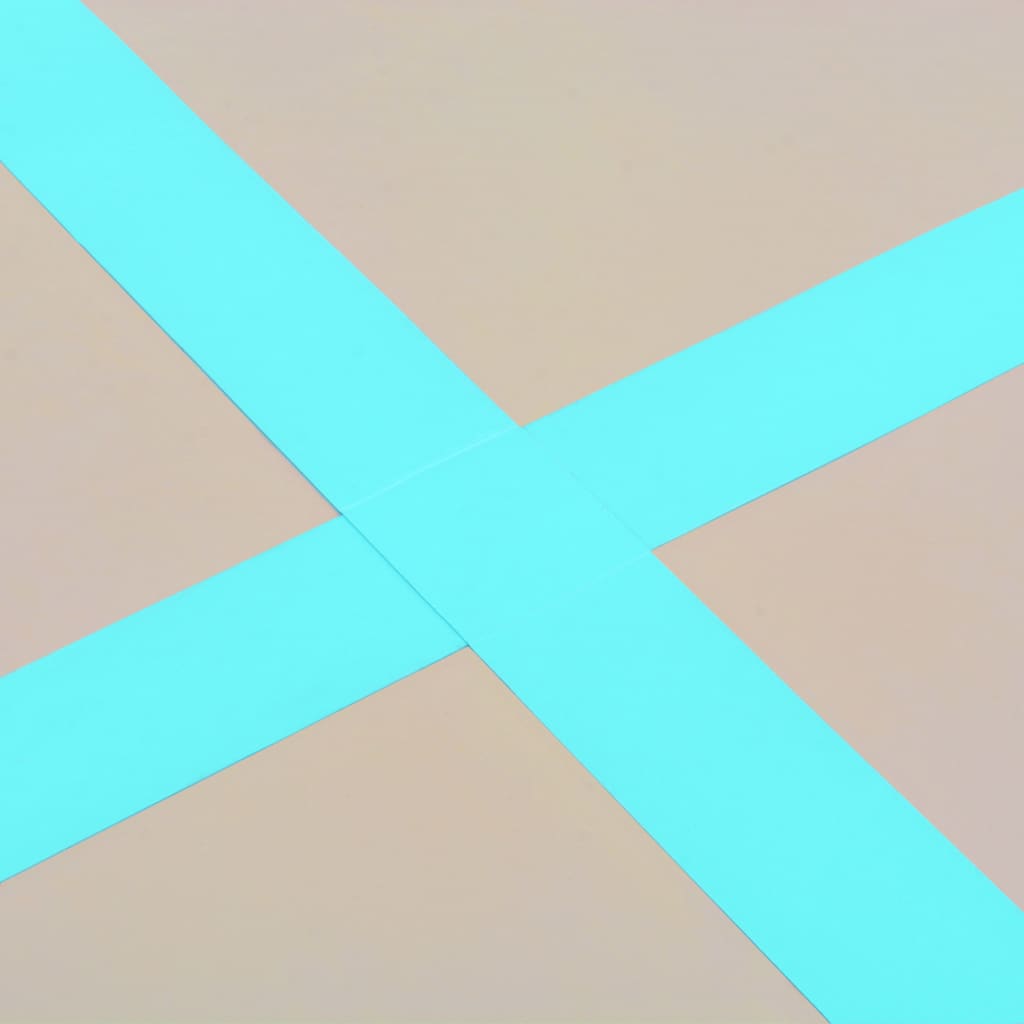 Colchonete inflável de ginástica Vidaxl com bomba, 400x100x10 cm