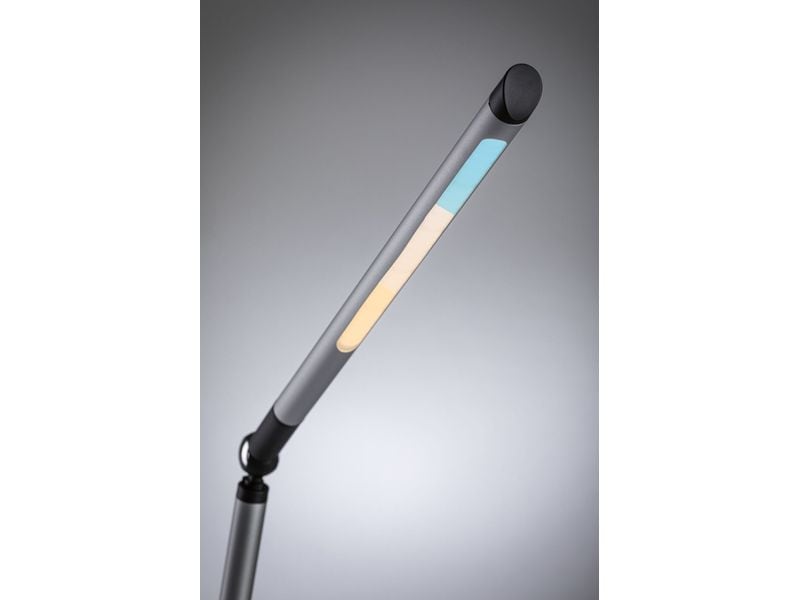 Paulmann Schreibtischleuchte LED 3-Step-Dim Silber Dimmbare Schreibtischleuchte