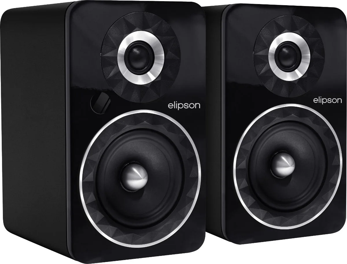 Elipson Prestige Facet 6B BT Phono Noir Enceintes sans fil hi-fi