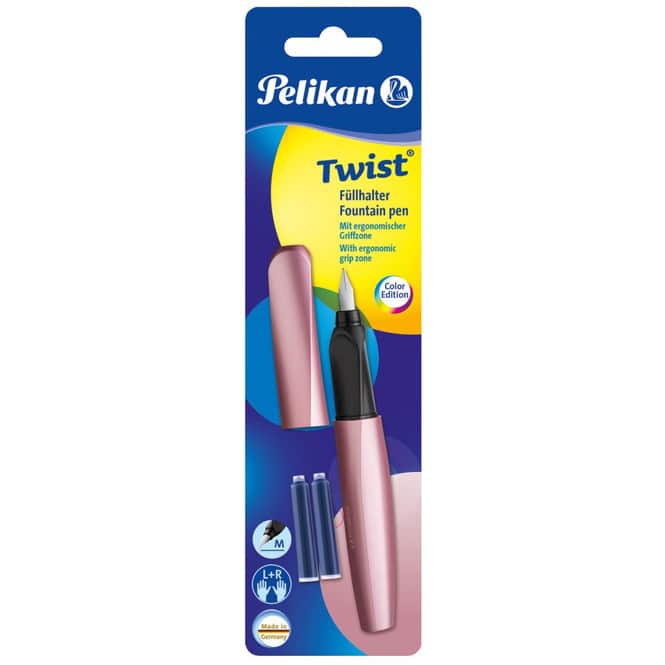 Pelikan - Füllhalter Twist - Girly Rose - M