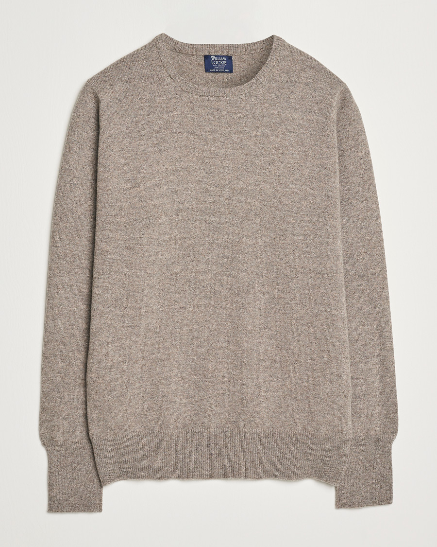 William Lockie Rob Lambswool Crewneck Vole