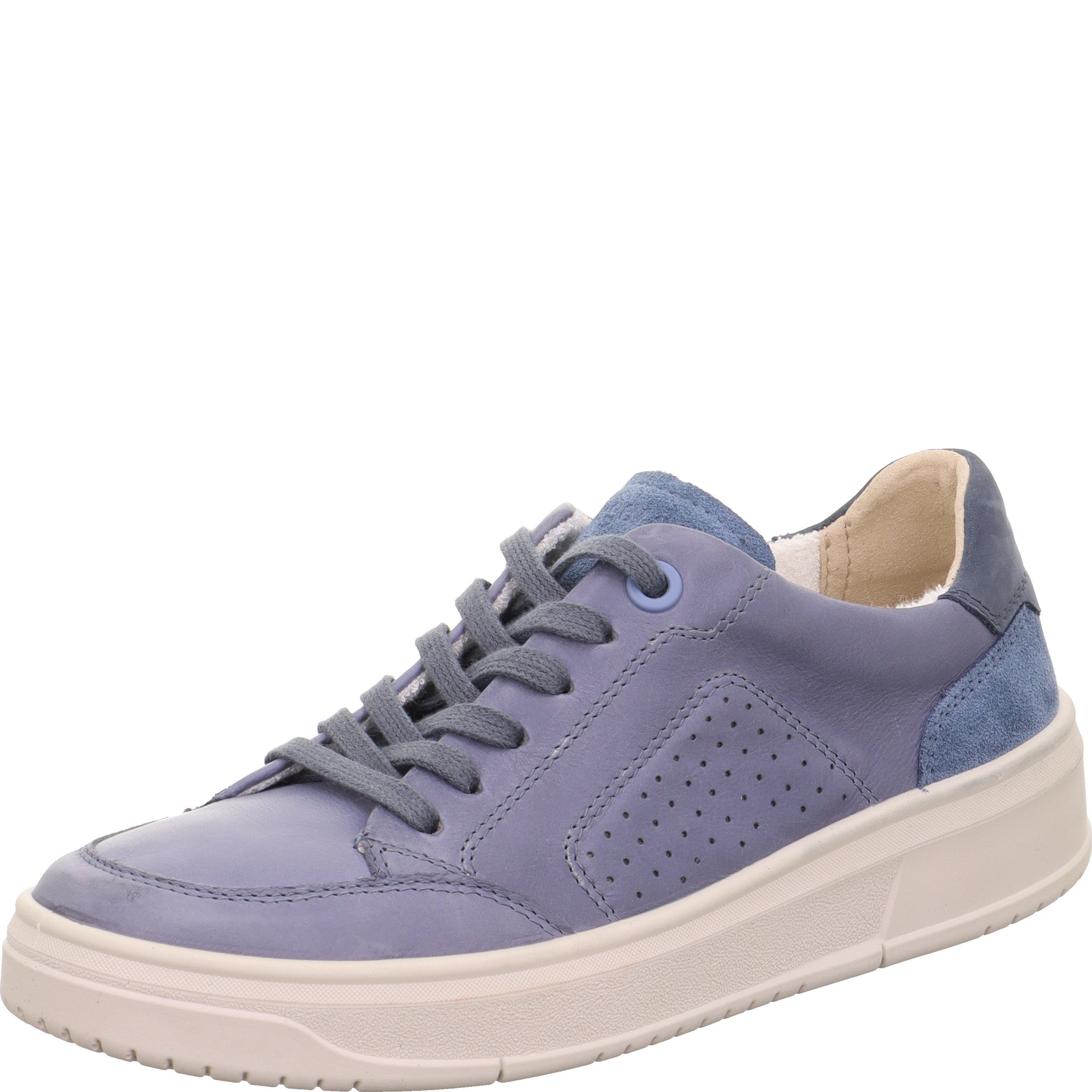 legero REJOISE Damen  Sneaker low mit Schnürung - Farbe: Forever Blue - Größe: 4.5