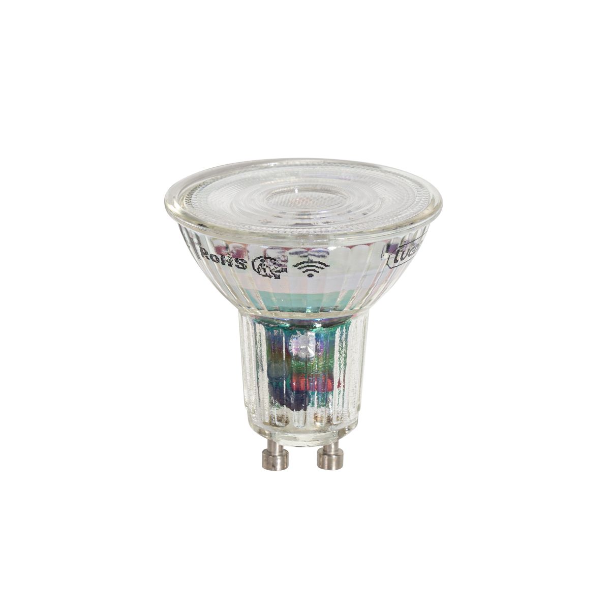 Set van 5 Smart GU10 50mm LED lampen helder 4.8W 400 lm 1800-6500K