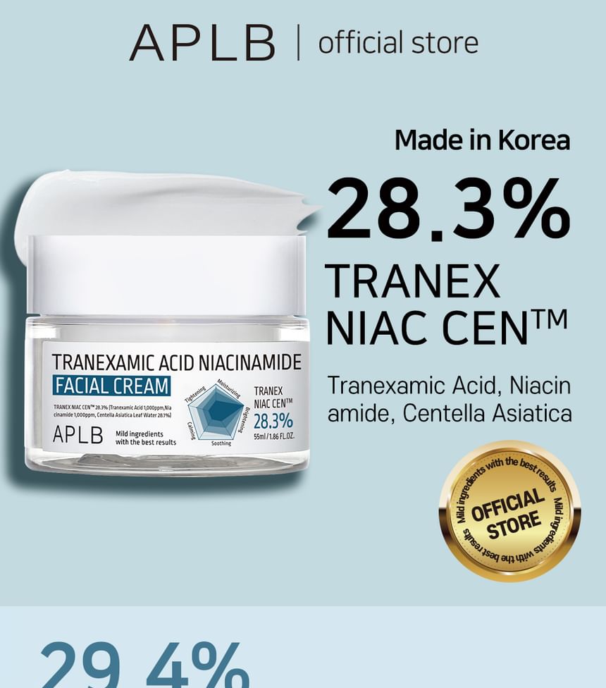 APLB - Tranexaminezuur Niacinamide Gezichtscrème
