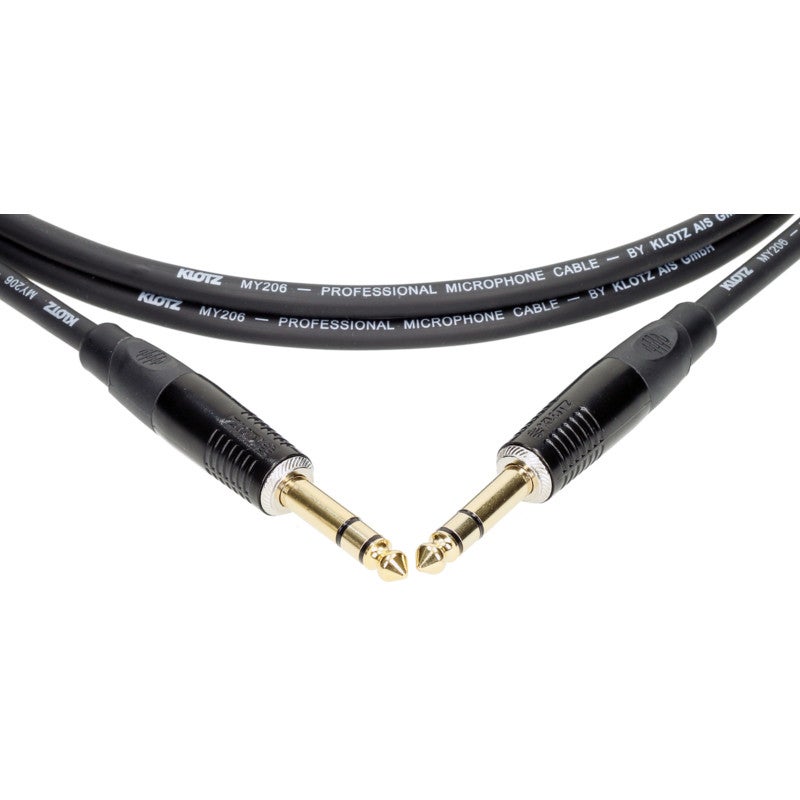 Klotz B3PP1K0200 gebalanceerde analoge audiokabel 6.35mm 2 meter