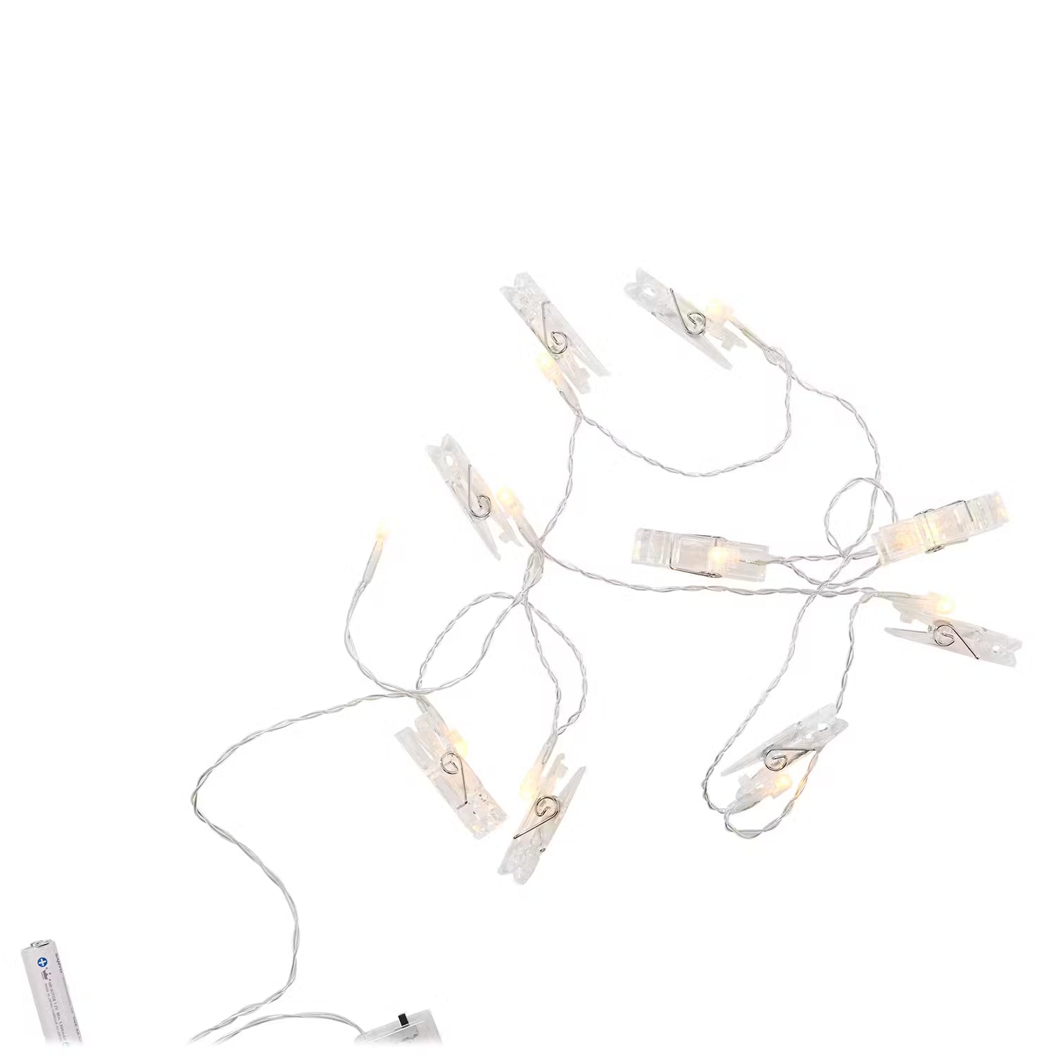 CLIP ART LED-Lichterkette Klammern