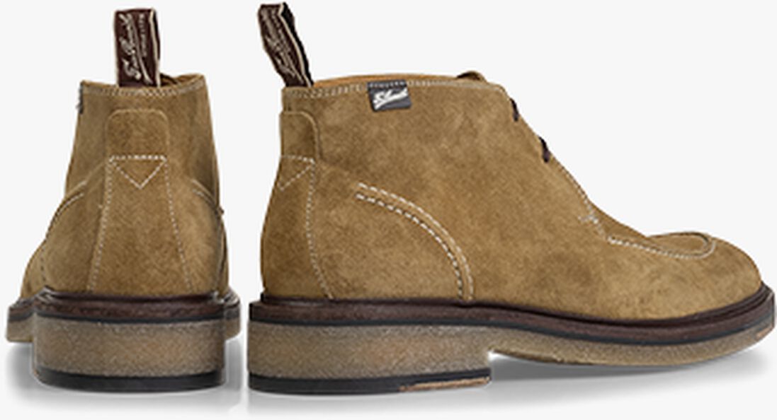 FLORIS VAN BOMMEL bruine floris van bommel veterschoenen sfm-50123