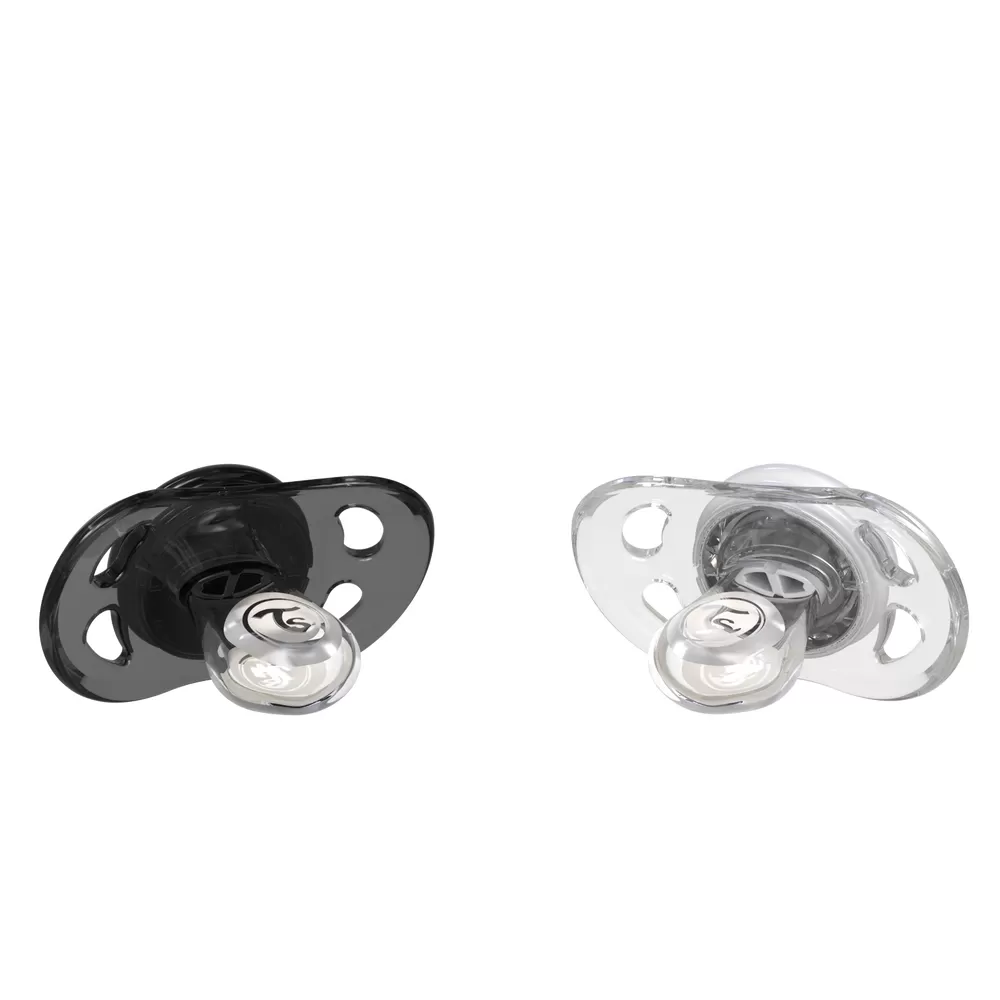 Twistshake sutter, sort/hvid - 2 stk