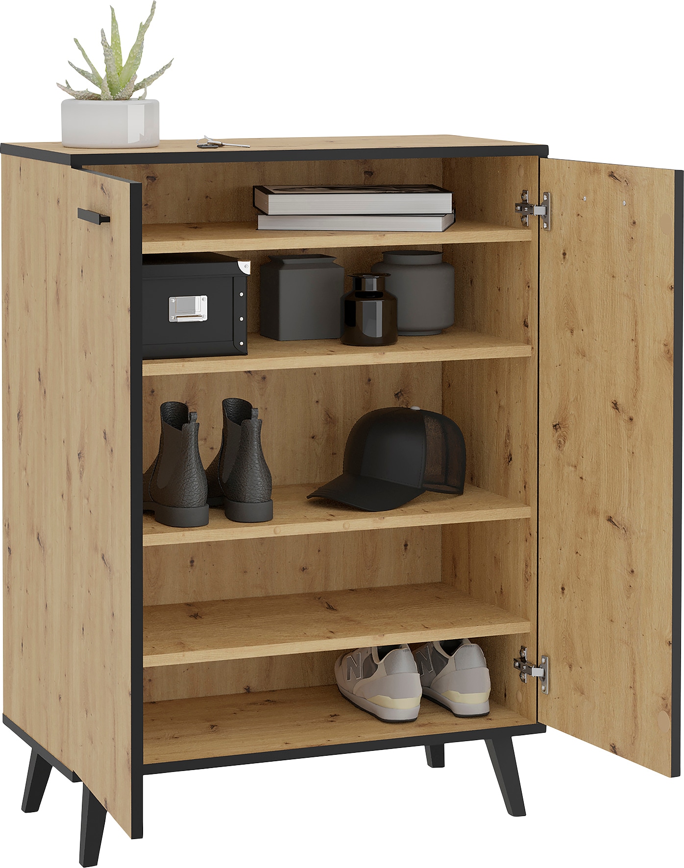 FMD Mehrzweckschrank »Plau« Breite 68,5 cm