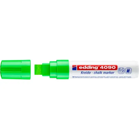 edding 4090 Kreidemarker, 4-15mm, hellgrün