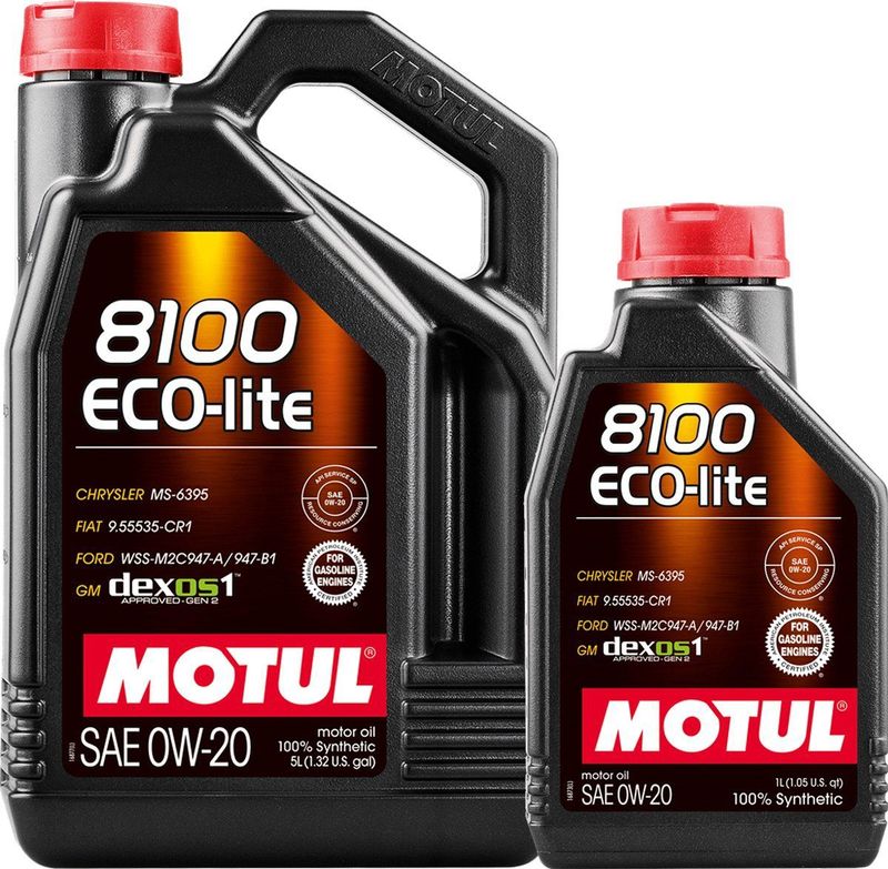 Motul - Specificaties - Motorolie - 0W20 - Synthetische Olie - 1 Liter