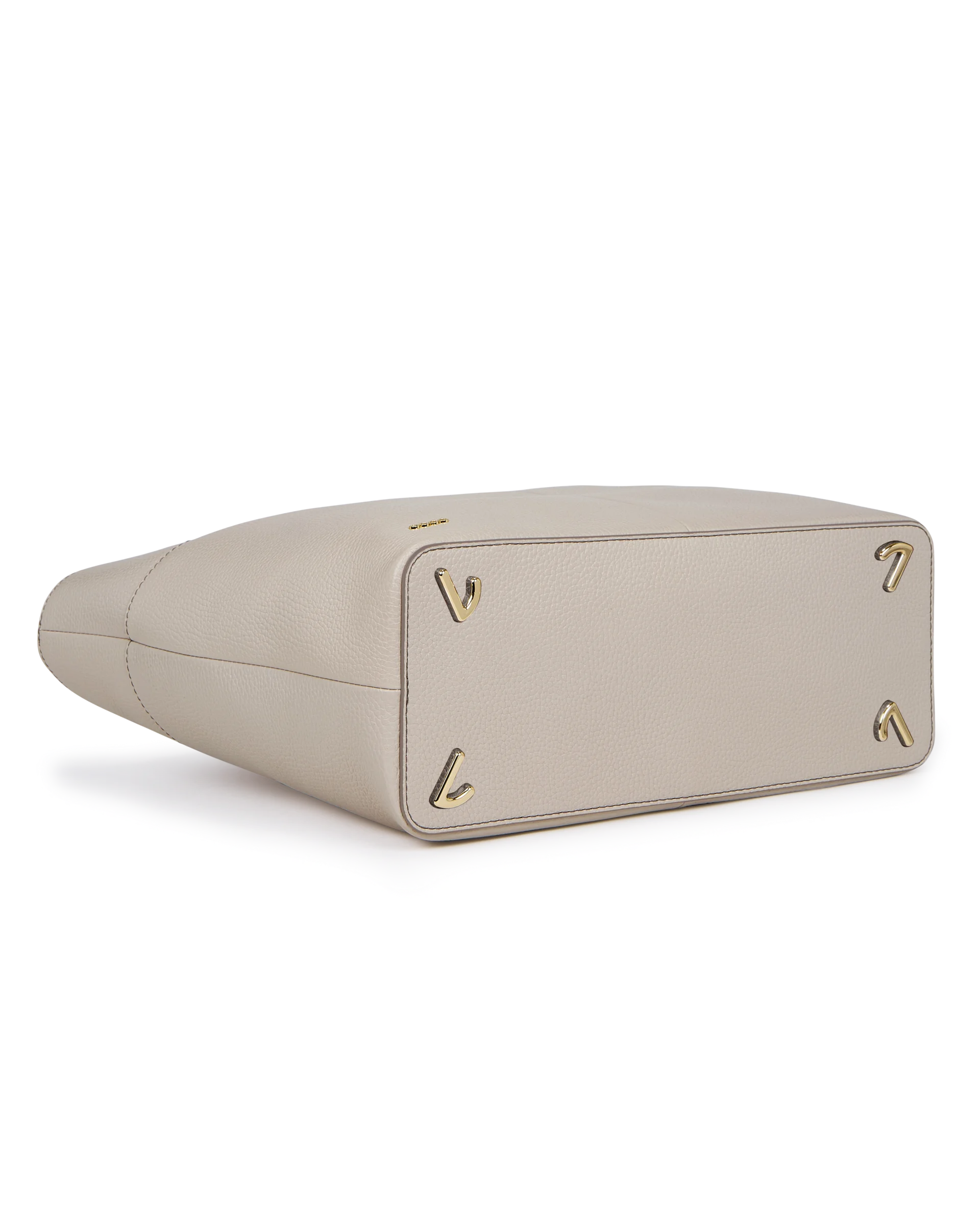 ECCO Tote Shopper aus Leder Beige 28X44X14,5 cm