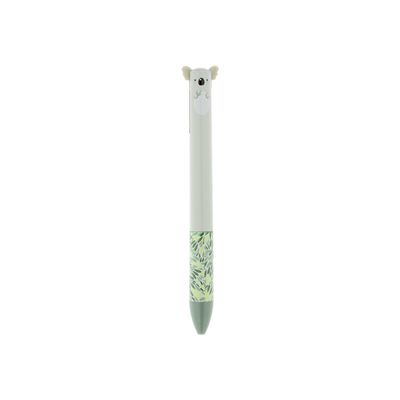 Legami - Stylo à bille 2 couleurs - motif koala