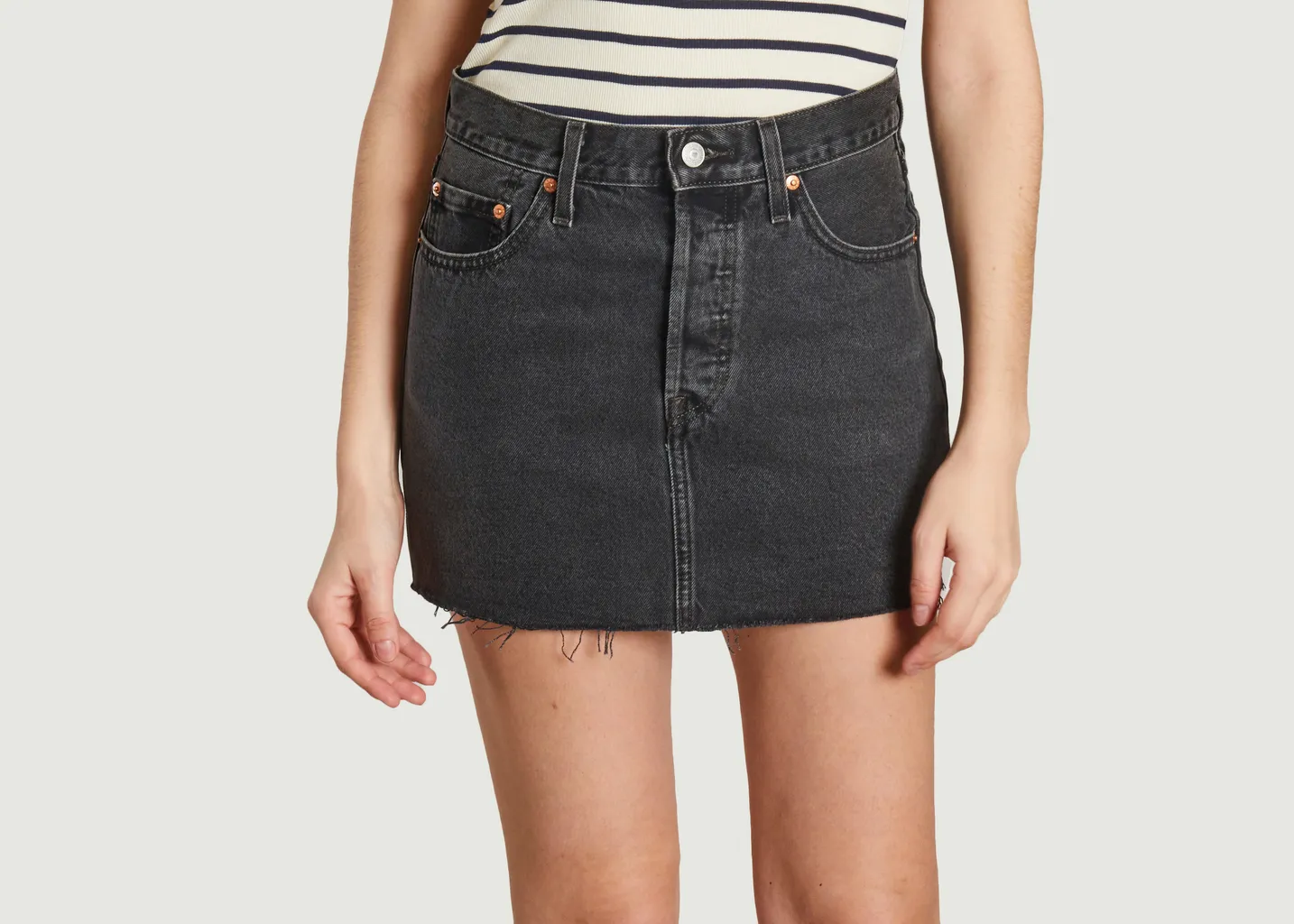 Jupe courte en denim teinté Icon Levi's Red Tab