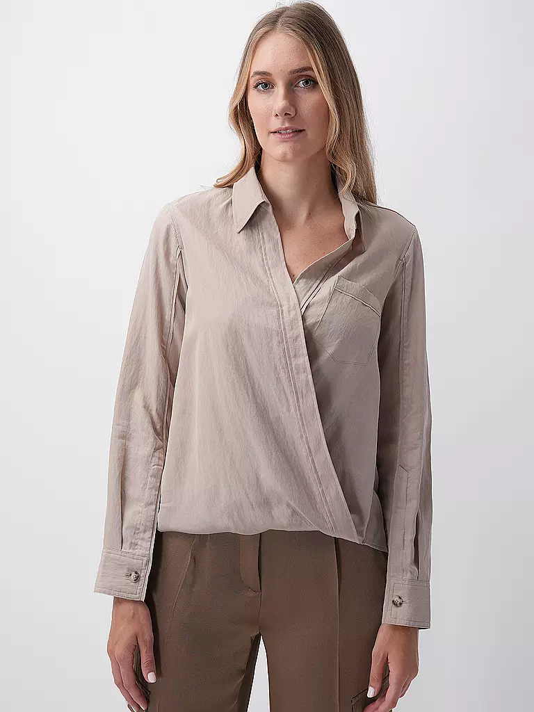PHILLIP LIM Wickelbluse  beige