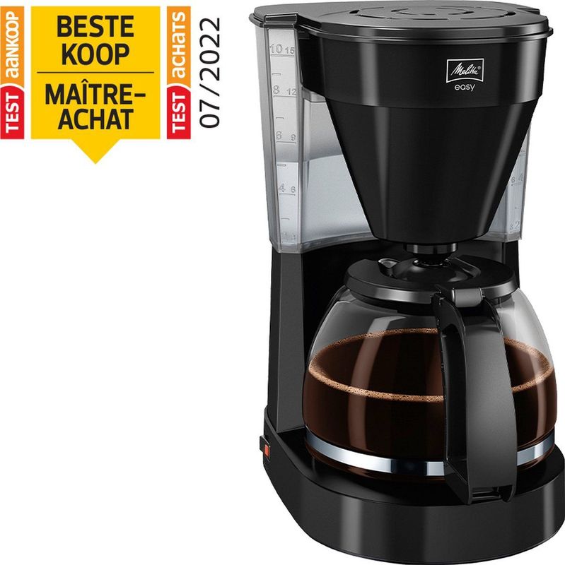 Melitta - Easy II - Koffiezetapparaat - Zwart - 1050W