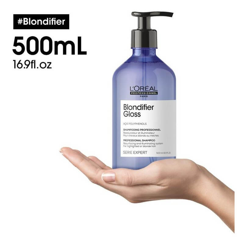 Shampooing Blondifier gloss L'Oréal Professionnel 500ML Rechargeable