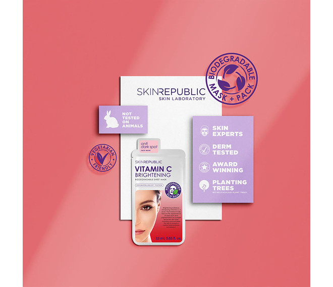 SKINREPUBLIC Brightening Vitamin C Face Mask
