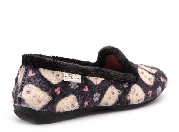 La maison de l espadrille chaussons femme 6147 5 noir