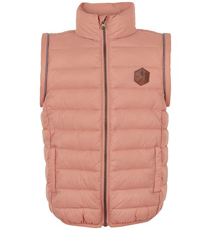 Mikk-Line Steppjacke/Weste - 2-I-1 - Gelbbraun Brown