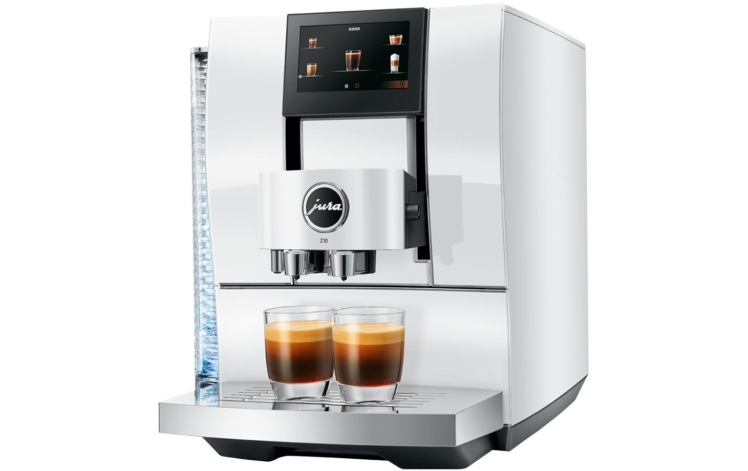 Kaffeevollautomat Z10 Diamond White (SA)<br>Zweitassen-Vollautomat für verschiedene Kaffee- und Milchgetränke