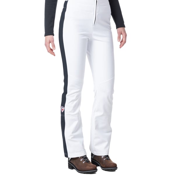 Pantalon de ski ROSSIGNOL W RESORT SOFTSHELL PANT WHITE