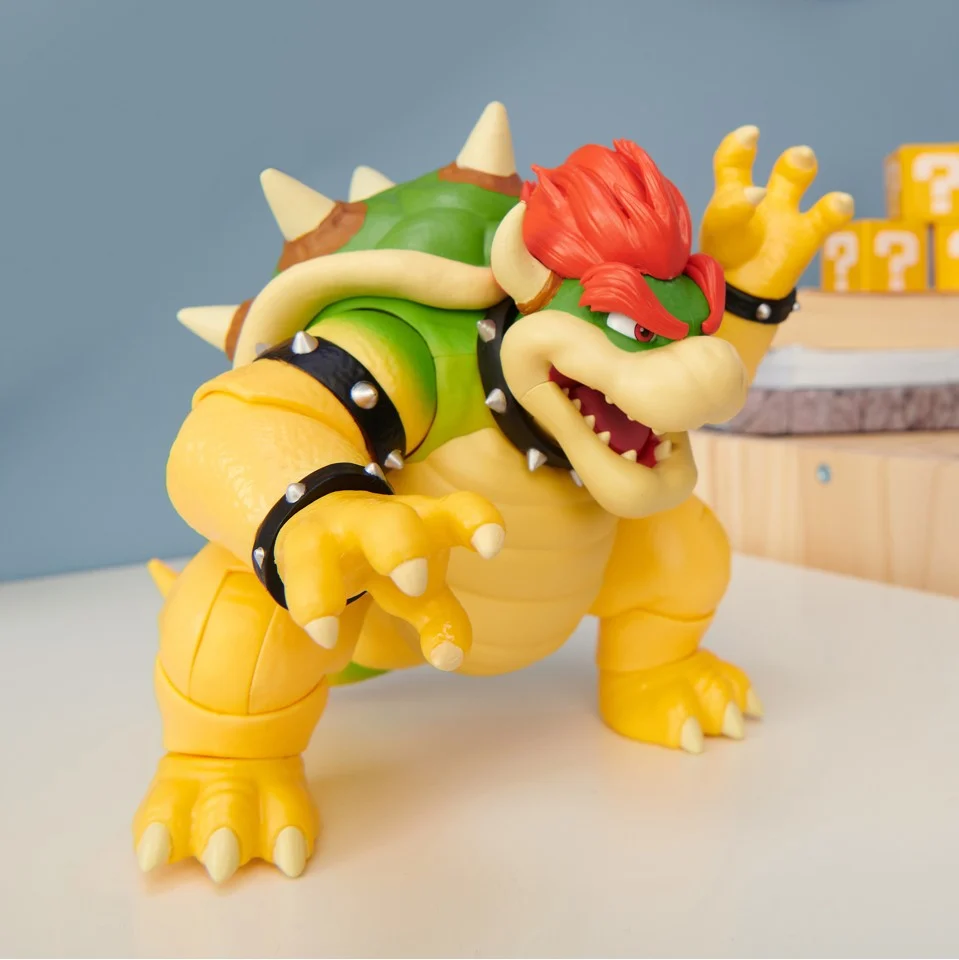Super Mario Movie - Ildåndende Bowser-figur (18 cm)