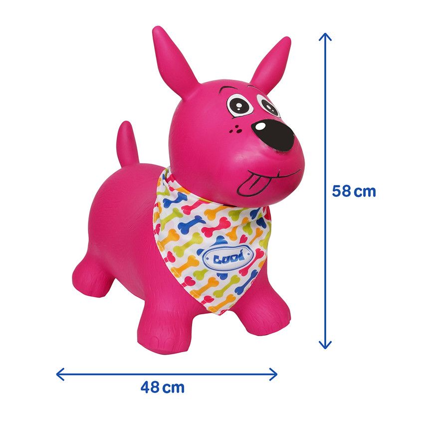 Mon Chien sauteur - Rose - Doré
