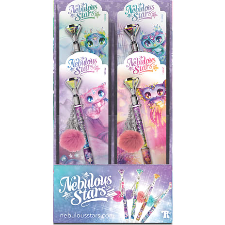 Nebulous star diamantkuglepen - flere varianter - assorteret