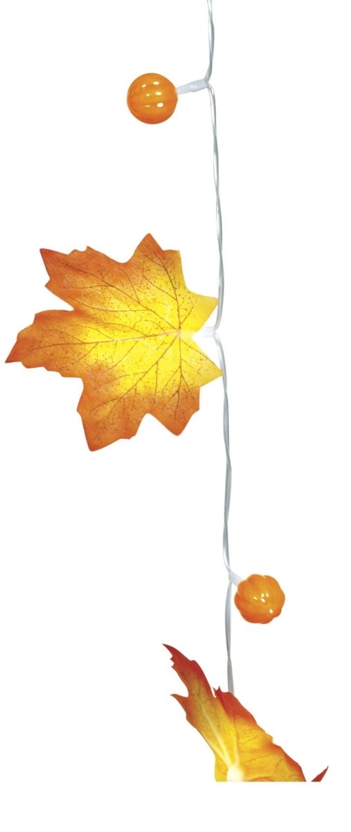 Halloween Slinger Leds Pompoenbladeren
