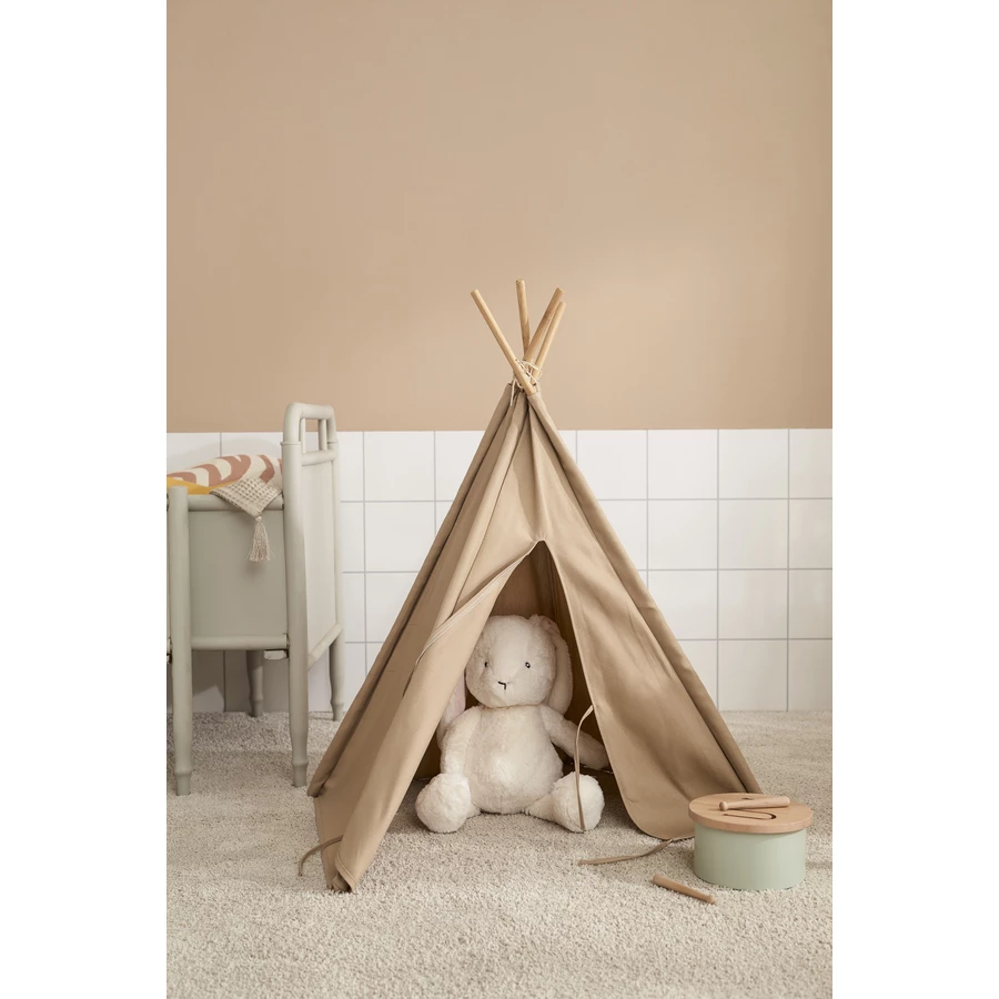 Kids Concept® Tipi Zelt mini beige