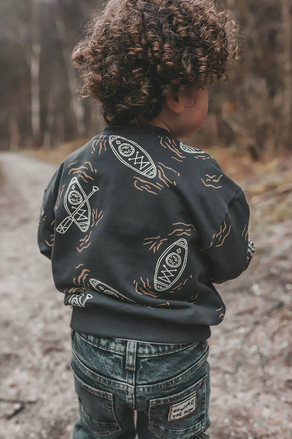 Your Wishes sweater grijs
