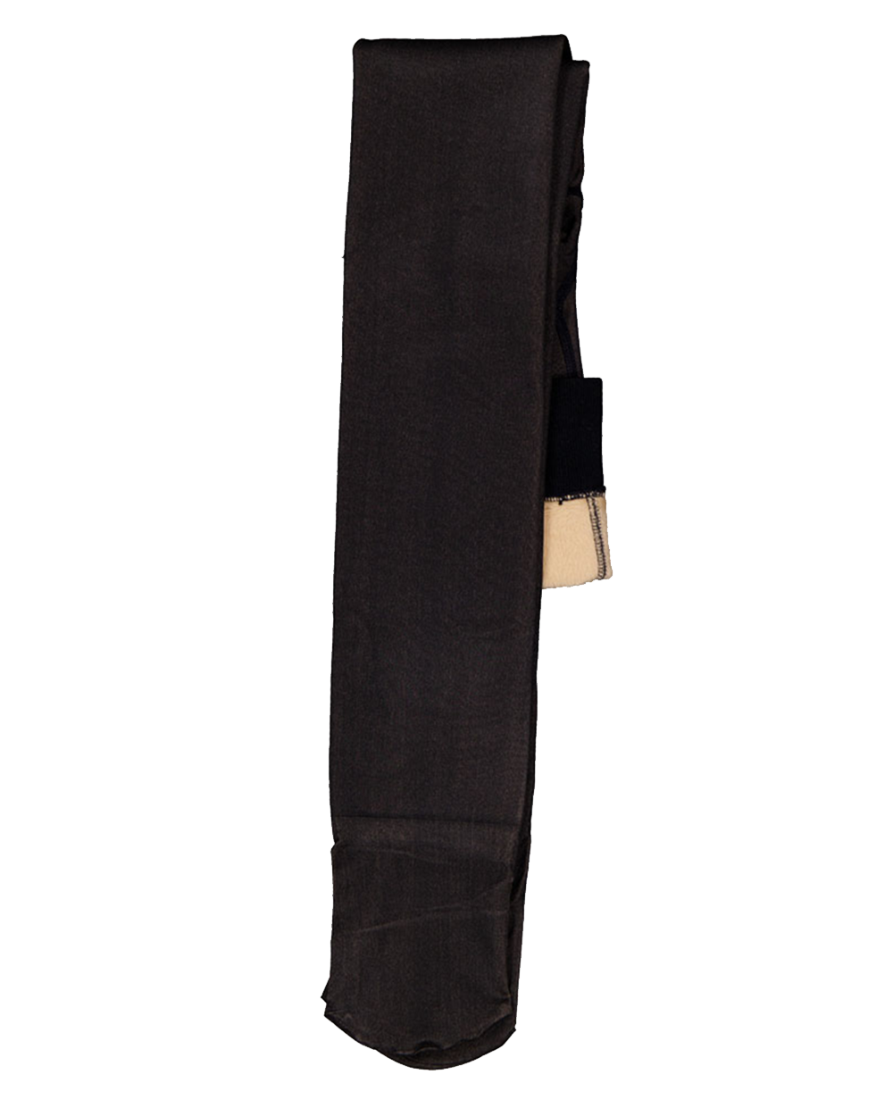 Knitted fleece Thermo Panty - Zwart