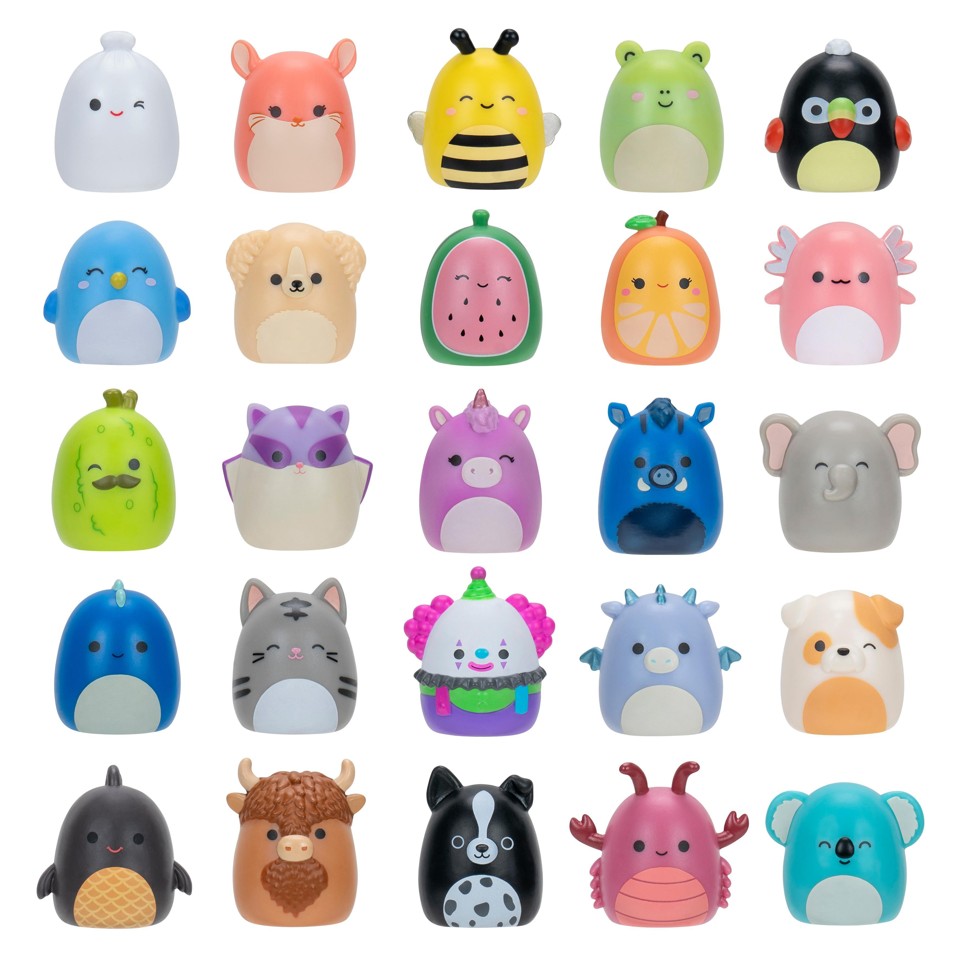 Squishalongs - 2,5 cm 24 Pack