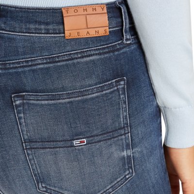 Jean femme Sylvia Hgh Flr Ai1262 TOMMY HILFIGER
