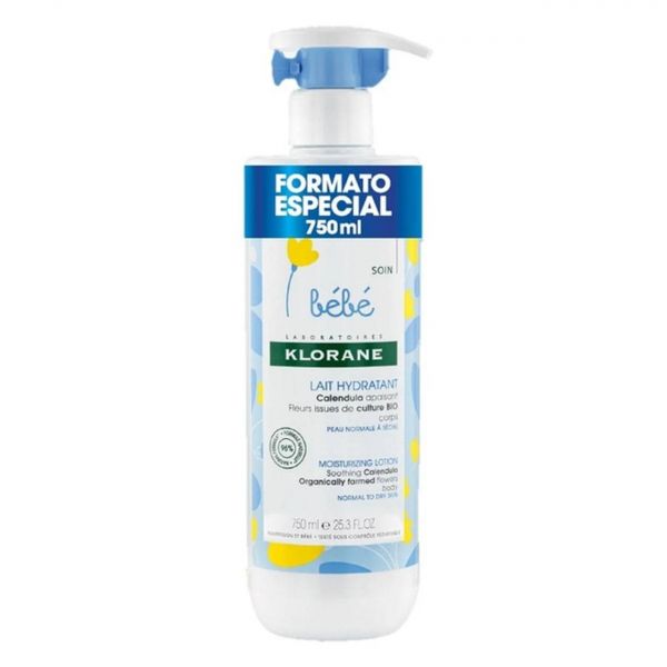 Klorane Bébé Leite Corporal Hidratante 750ml