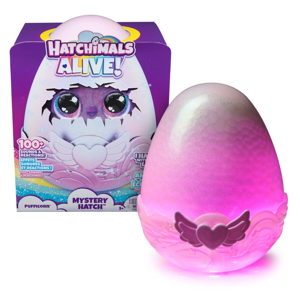Hatchimals - Alive Secret Hatch Pufficorn
