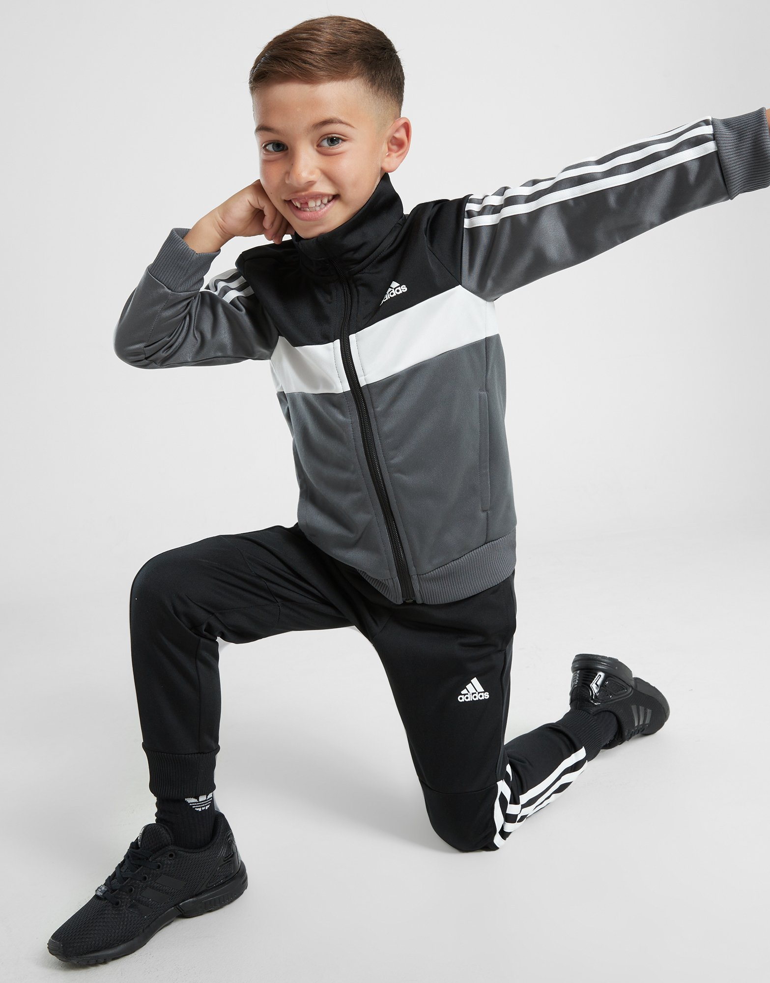adidas Ensemble de survêtement 3 bandes Enfant