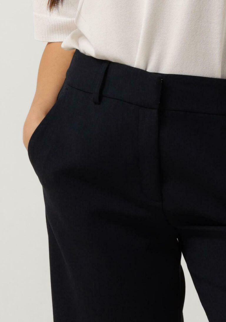 SELECTED FEMME donkerblauwe selected femme pantalon slfrita mw wide pant