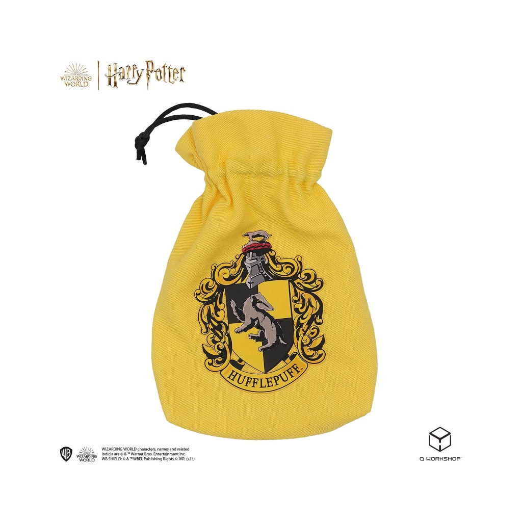 Set de dés Harry Potter - Poufsouffle Dés + Bourse