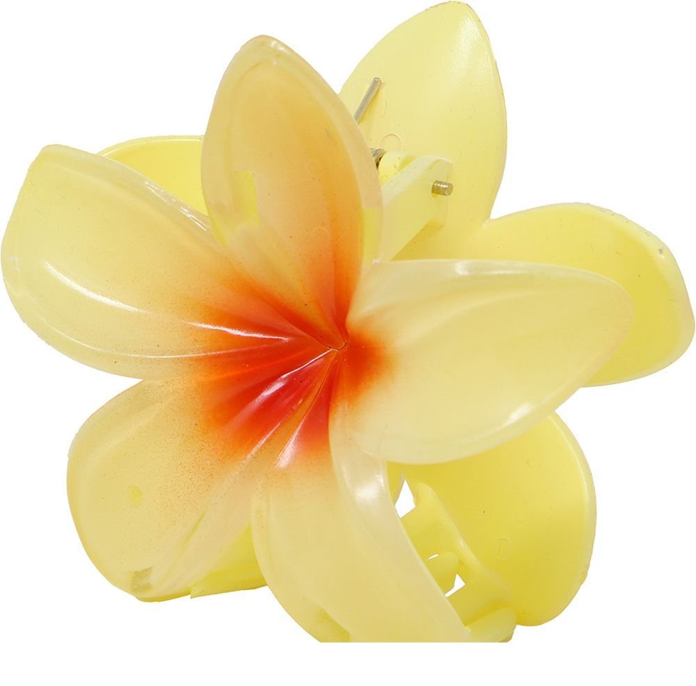 Bloem Haarclip Geel
