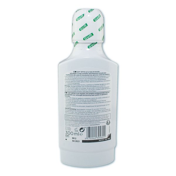 GUM Ortho Mundspülung (300 ml)