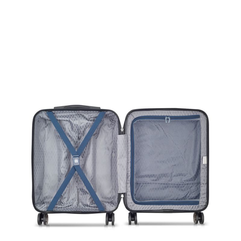 Valise cabine rigide Air Armour Slim 55 cm Bleu nuit