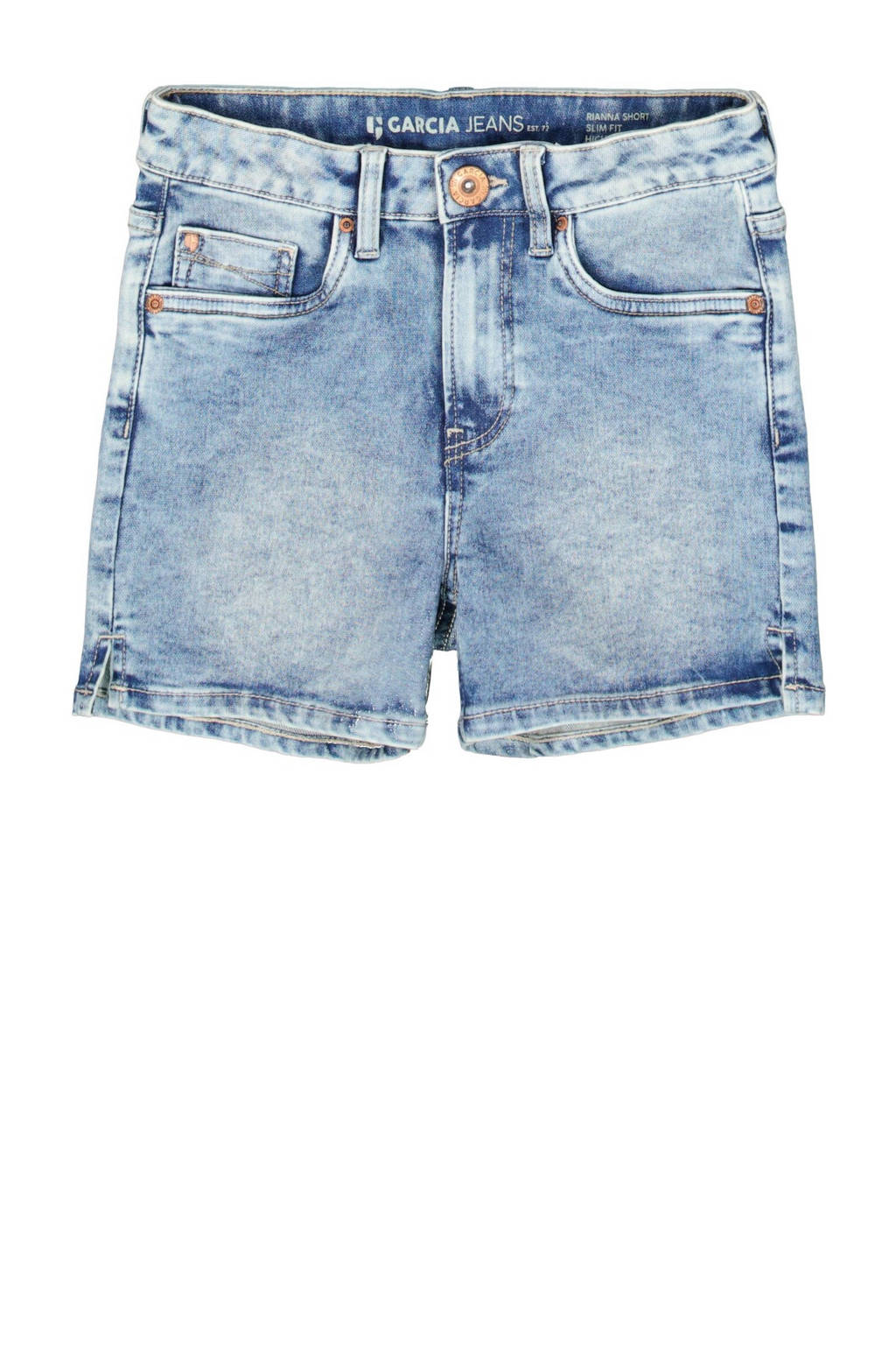 Garcia high waist slim fit denim short Rianna short medium used denim