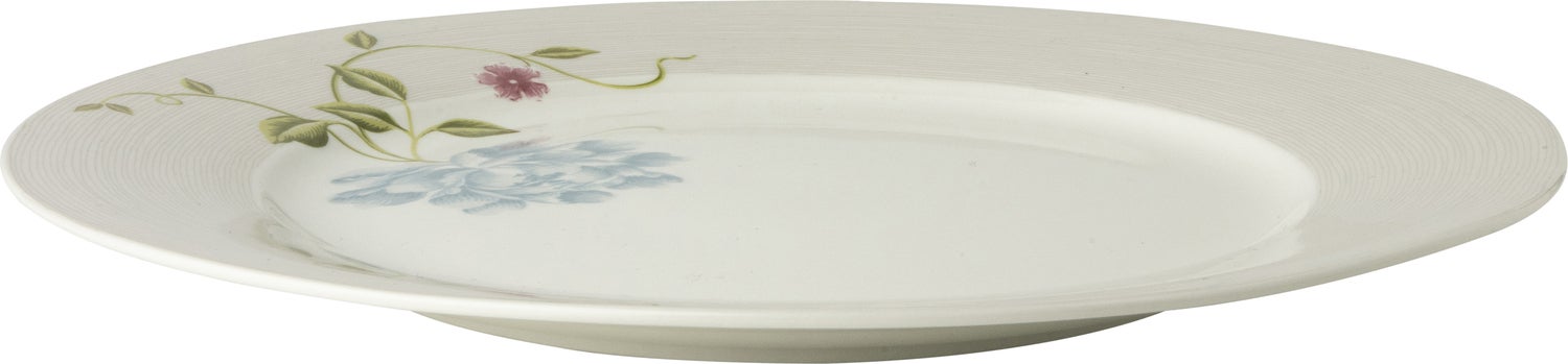 Laura Ashley dinerbord Cobblestone Pinstripe beige D 26,9 H 1,9 cm