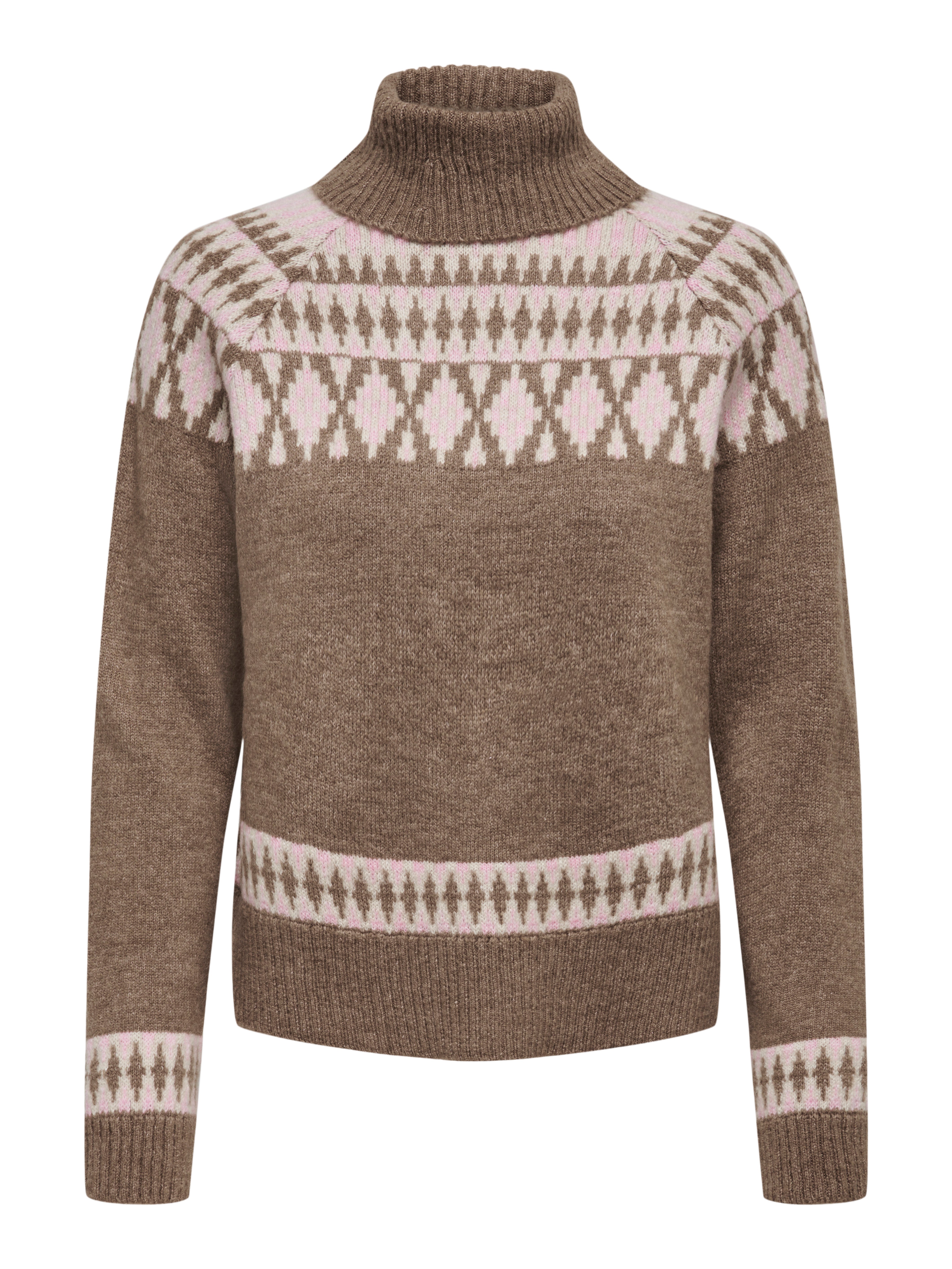 ONLMATHILDA Strickpullover Dark Earth